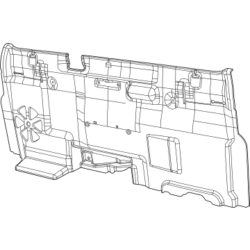 Ram 7GS45TX7AB Rear Trim Panel
