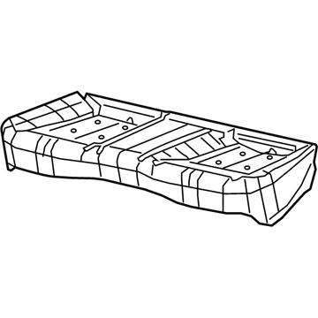 Chrysler 68159140AA Seat Cushion Pad