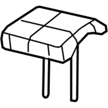 Chrysler 5YA39DX9AA Headrest