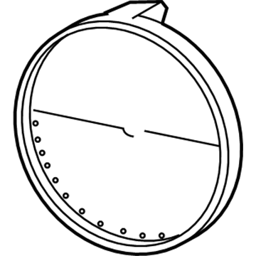 Jeep 68125252AA Rear Cover