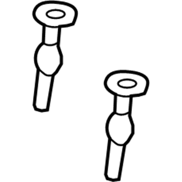 Dodge 1MZ09HL1AC Headrest Sleeve