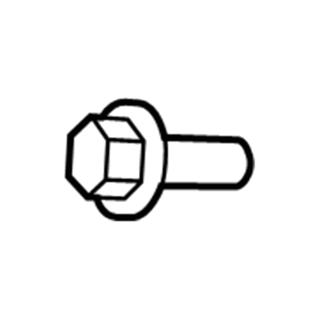 Chrysler 6509029AA Crankshaft Pulley Bolt