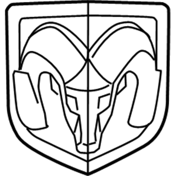 Ram 68218155AB Emblem
