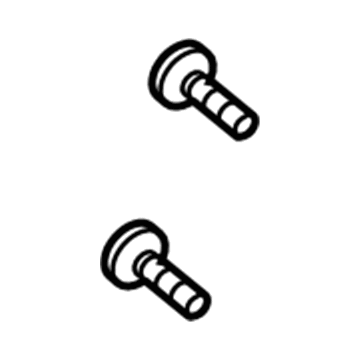 Dodge 6507668AA Lower Hinge Screw