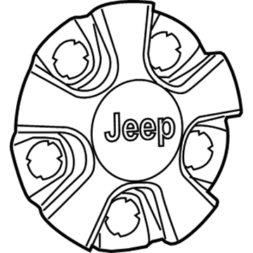 Jeep 1WG49S4AAB Wheel Cover