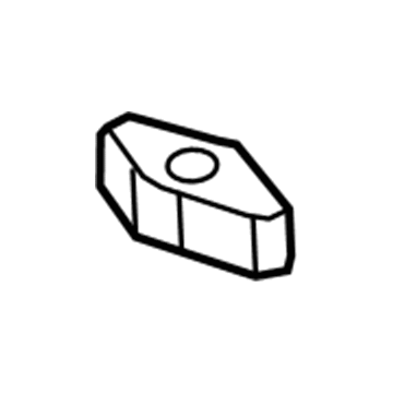 Jeep 6512476AA Spare Wheel Nut