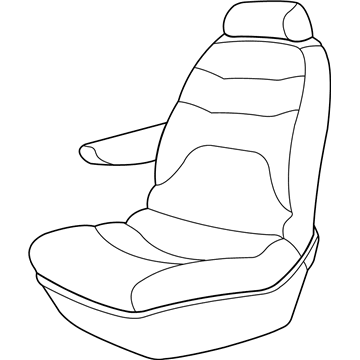 Dodge WR801L5AA Seat Assembly