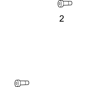 Dodge 6105124AA Outer Belt Assembly Screw