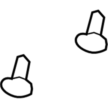 Mopar 1GW21DX9AA Headliner Fastener, Black Mopar 1GW21DX9AA Headliner Fastener, Black