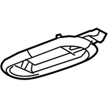 2012 Chrysler 200 Dome Light - 5JG55DX9AD