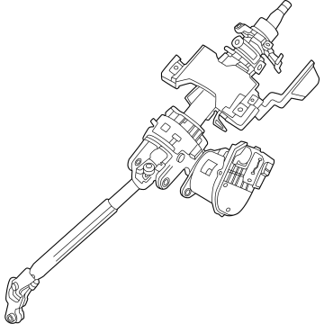 Dodge 68614494AA Steering Shaft