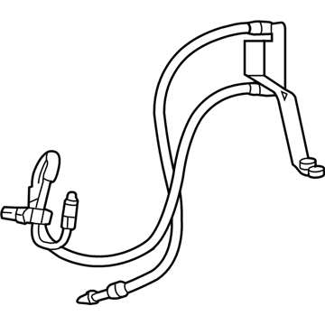 Dodge Nitro Power Steering Hose - 52125270AE