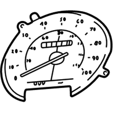 Dodge 4713568 Speedometer