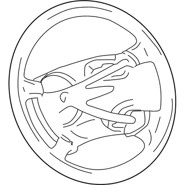 Dodge Ram 2500 Van Steering Wheel - 5GX60DX9AA