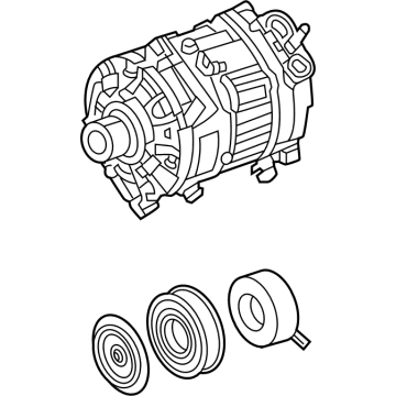 Jeep 68459835AB Compressor