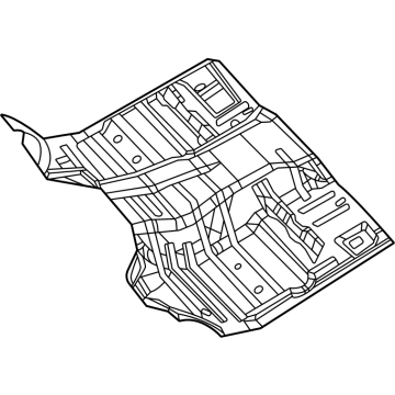 Ram Floor Pan - 68635786AA