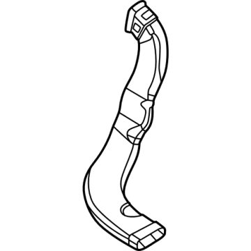 Dodge 68245119AA Lower Air Duct