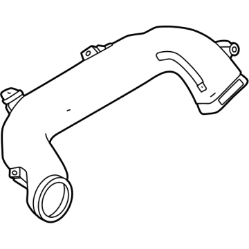 Dodge 68613434AA Defroster Duct