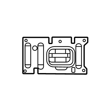 Ram 68667496AA Bumper Bracket