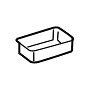 Mopar 1AZ621DBAA Switch Bezel, Gray, Rear Mopar 1AZ621DBAA Switch Bezel, Gray, Rear