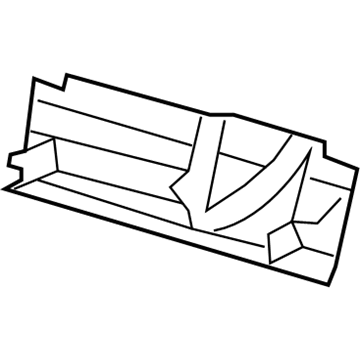 Chrysler 1HM011J3AA Kick Panel