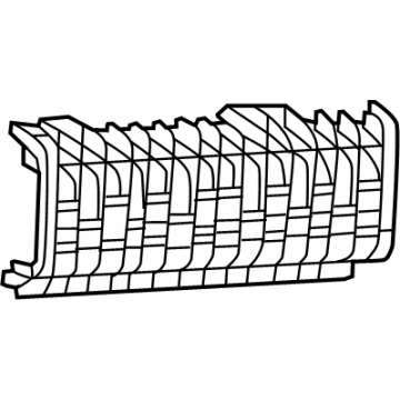 Jeep 68565949AB Seat Cushion Pad Front Bracket