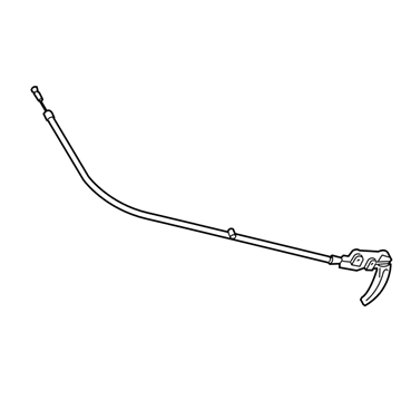 Dodge Hood Cable - 5104405AA