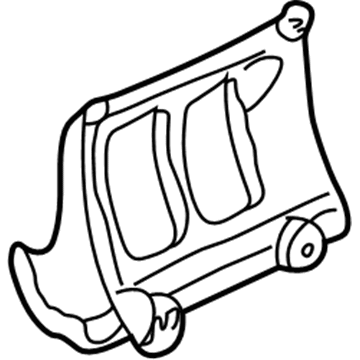 Chrysler 4792291AB Compressor Mount Bracket