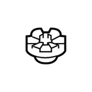 Jeep 68084176AA Radiator Isolator