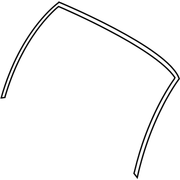 Chrysler 5288807AB Glass Molding