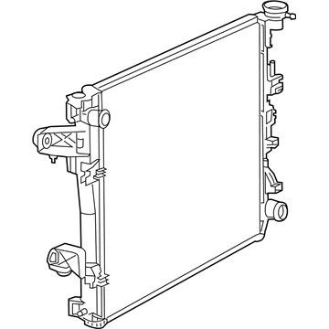 Ram Radiator - 68232742AB