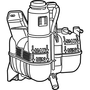 Ram Coolant Reservoir - 68184910AF