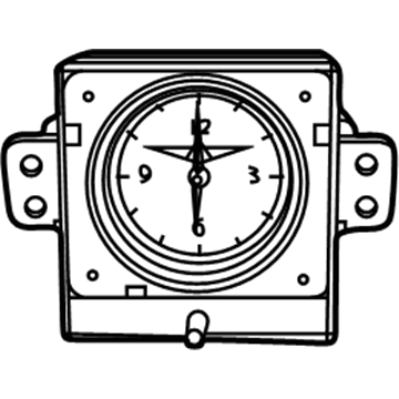 Chrysler 56046491AA Clock