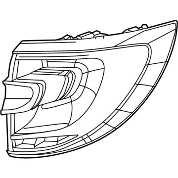 Chrysler Voyager Tail Light - 68424931AC