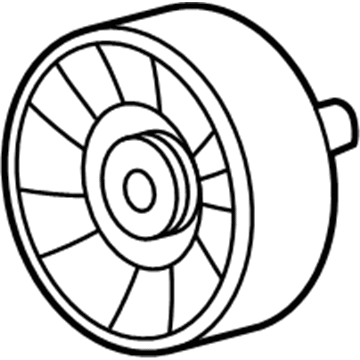 Jeep A/C Idler Pulley - 5281301AA
