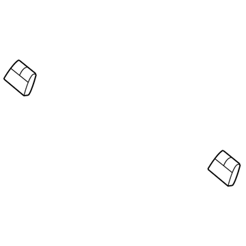 Dodge 1FY521DVAA Headrest