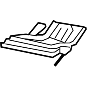 Dodge 68004484AA Cushion Frame