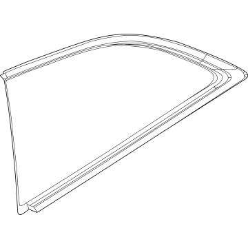 Dodge 68575150AC Quarter Glass