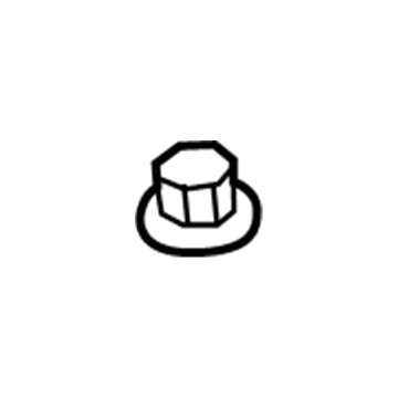 Jeep 6503335 Top Nut