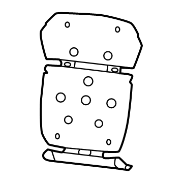 Dodge 68573149AA Seat Back Heater