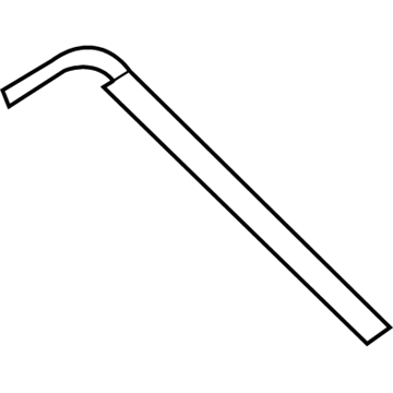 Dodge 4865576AC Retainer - Weatherstrip