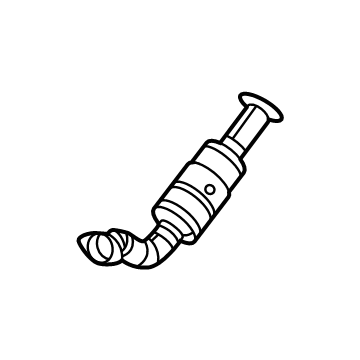 2022 Ram 1500 Catalytic Converter - 68565304AB