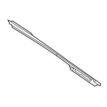 Ram 68134192AA Rear Pillar Reinforcement