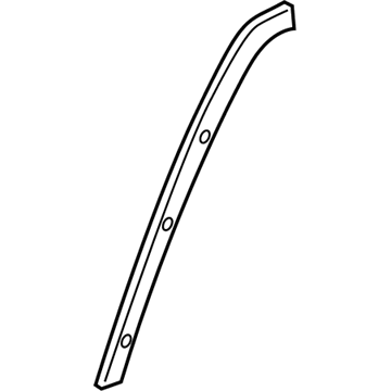 Jeep 1MZ76RXFAC Front Molding