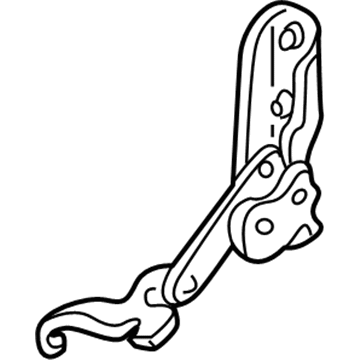 2001 Chrysler Sebring Door Hinge - 4878791AA