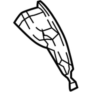 Jeep 68243564AC Tail Lamp Pocket