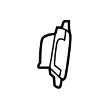 Jeep 68243528AA Tail Lamp Pocket Mount Plate