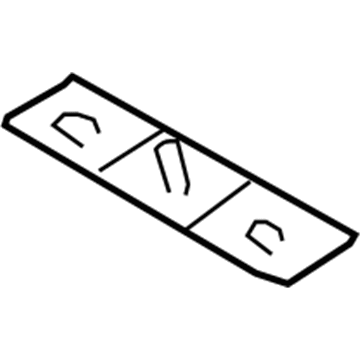 Chrysler 6503167 Molding Clip