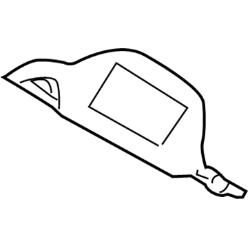 Mopar XK45DK5AB Support, Taupe, Driver Side Mopar XK45DK5AB Support, Taupe, Driver Side