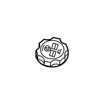 Jeep 68290247AA Reservoir Cap
